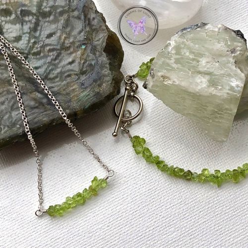 Peridot Healing Jewellery  and  Crystals